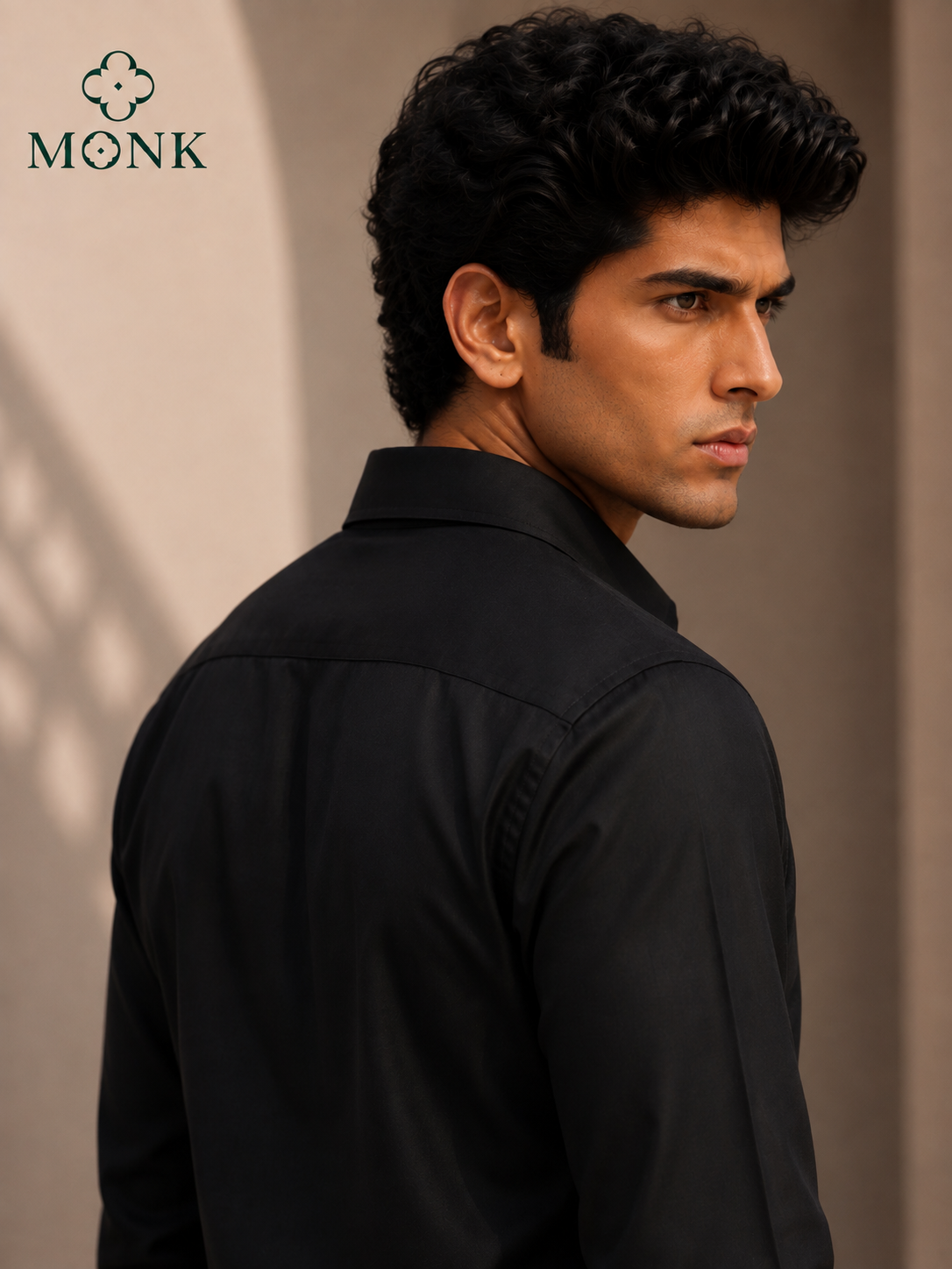 Charcoal Grey Designer Full Sleeve Shirt