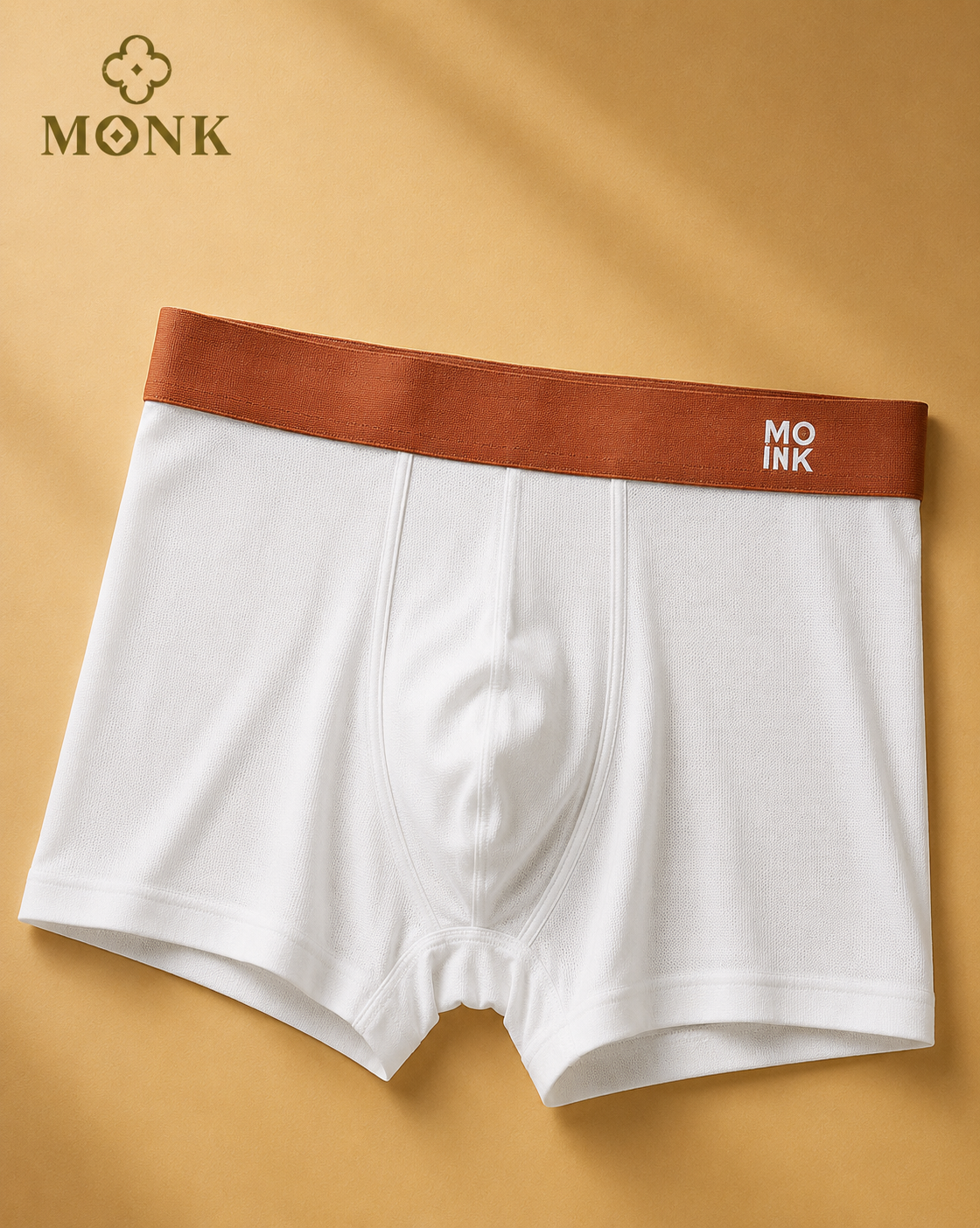 MONK Men’s Contrast Waistband Boxer Brief