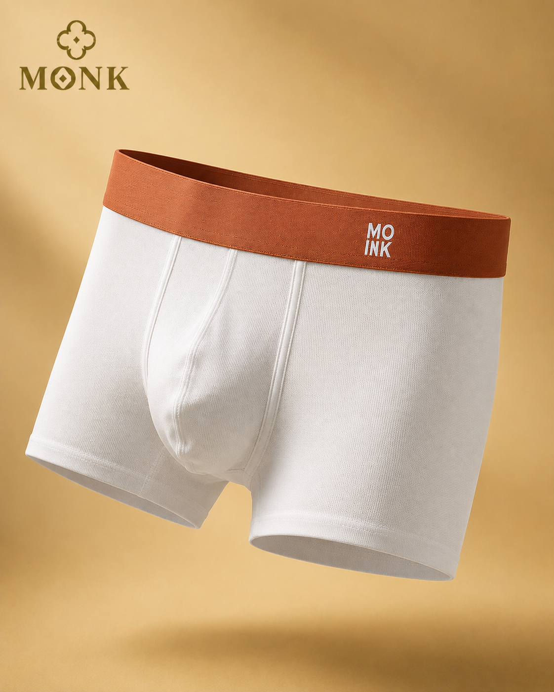 MONK Men’s Contrast Waistband Boxer Brief