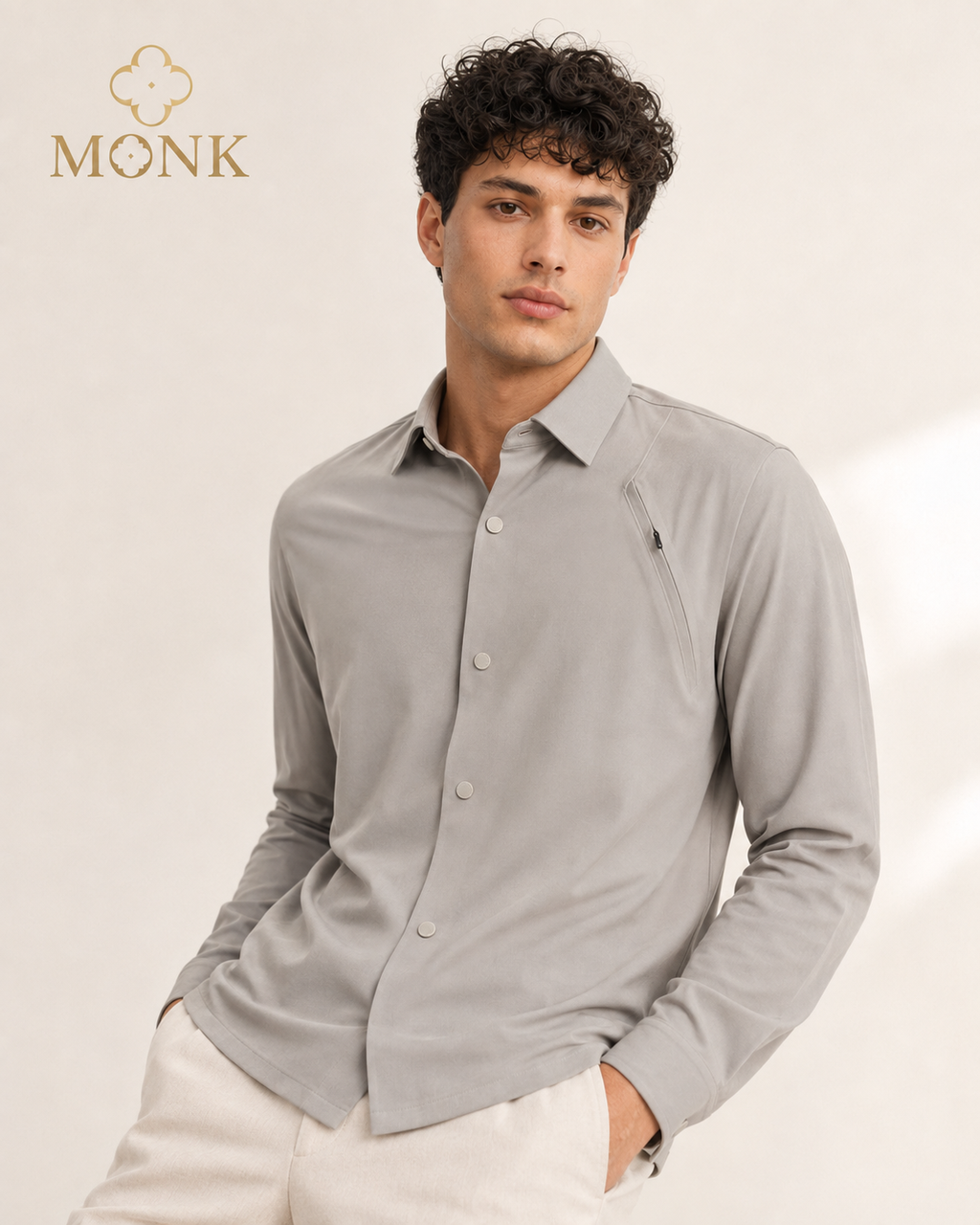 Sandstone Half Sleeve Shirt