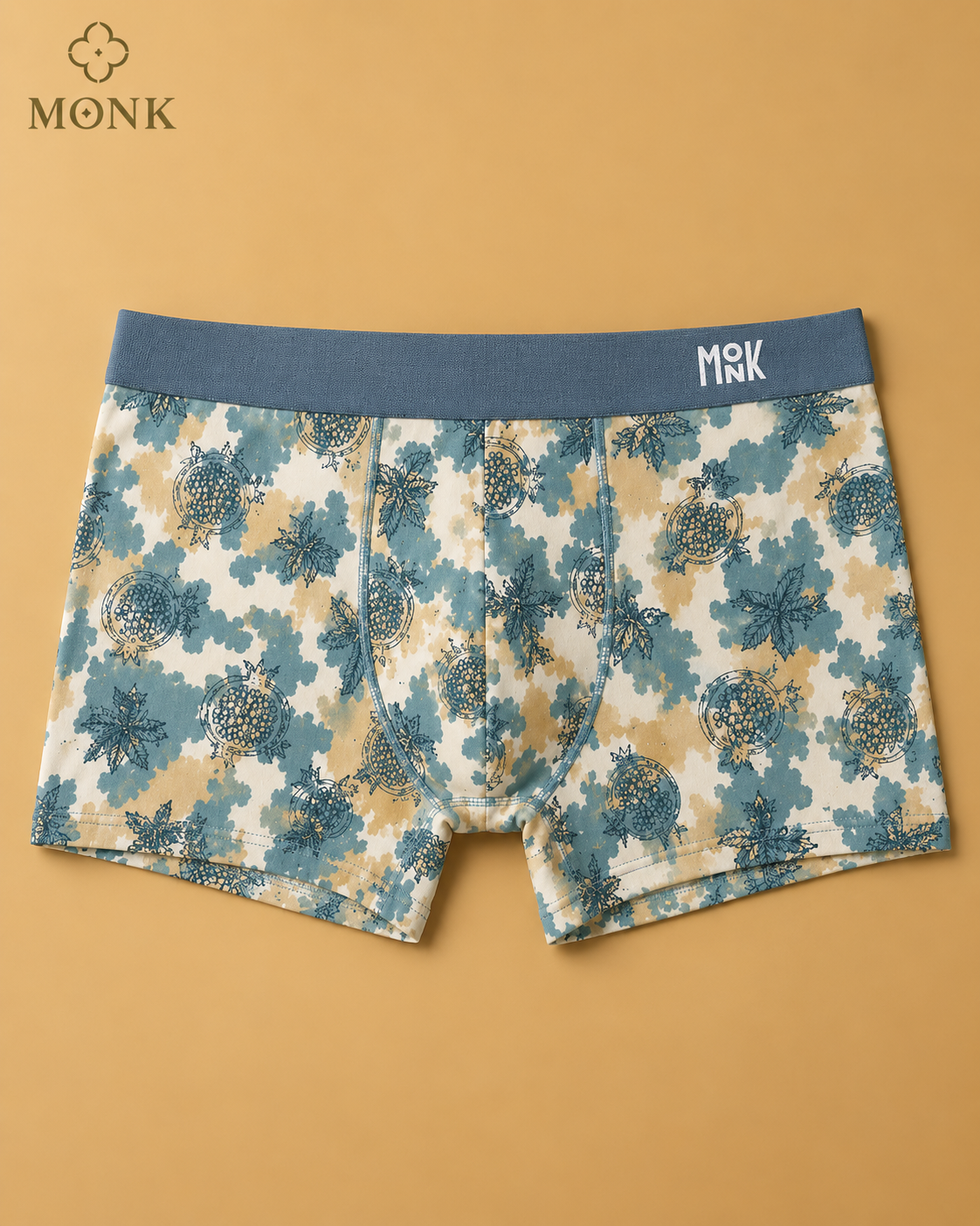 MONK Men’s Printed Boxer Brief