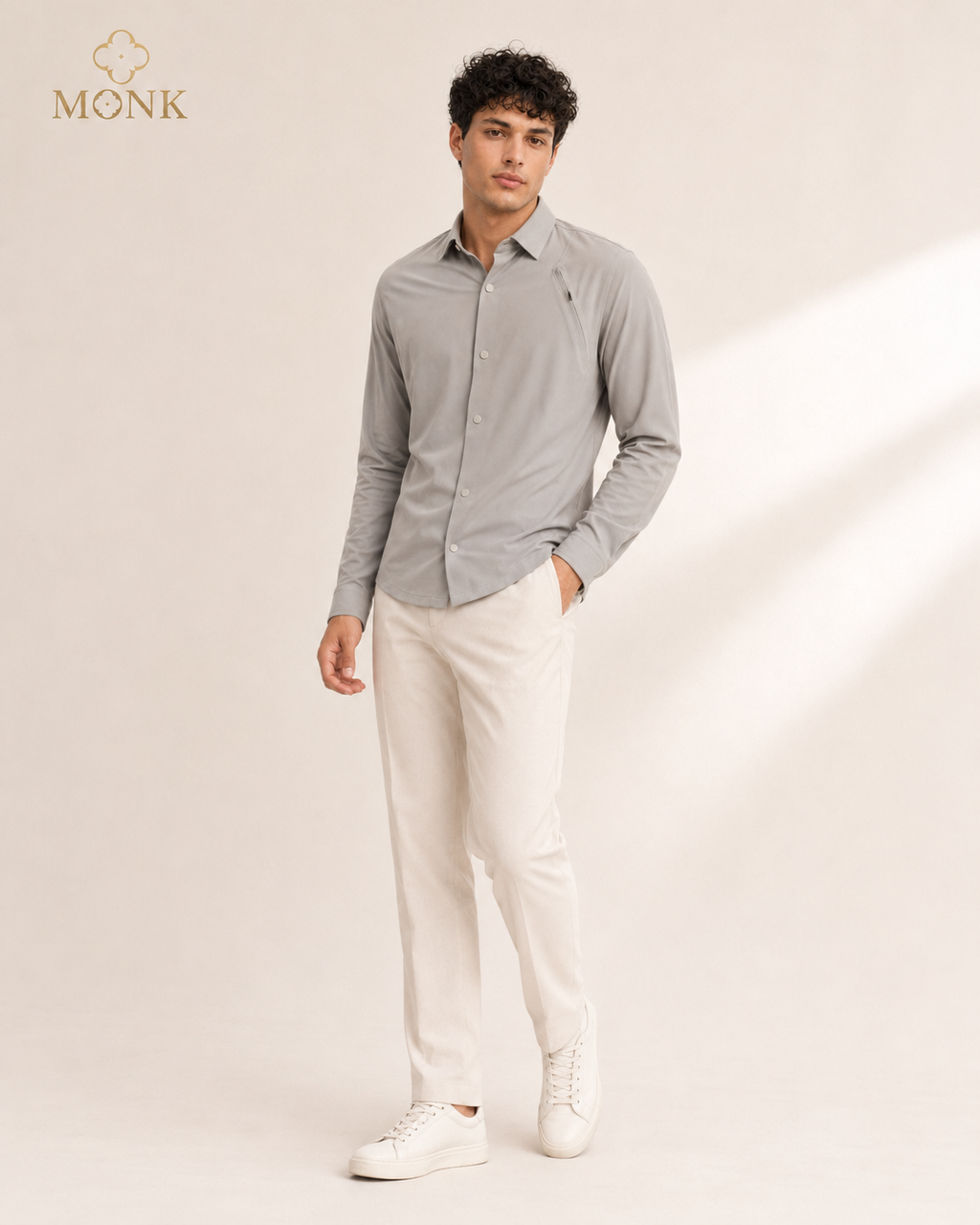 Sandstone Half Sleeve Shirt