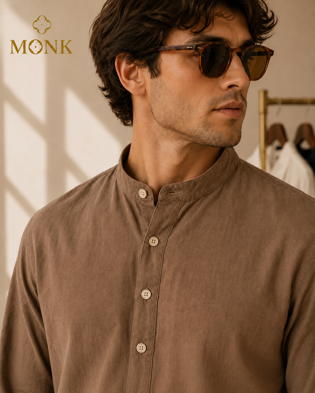 Warm Brown full sleeve shirt