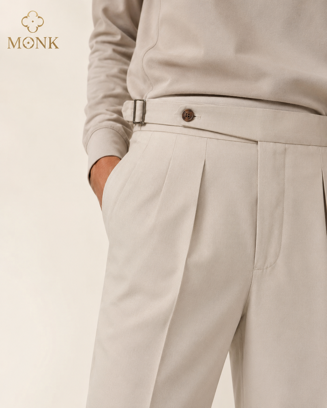 CK BEIGE KURKA PANTS