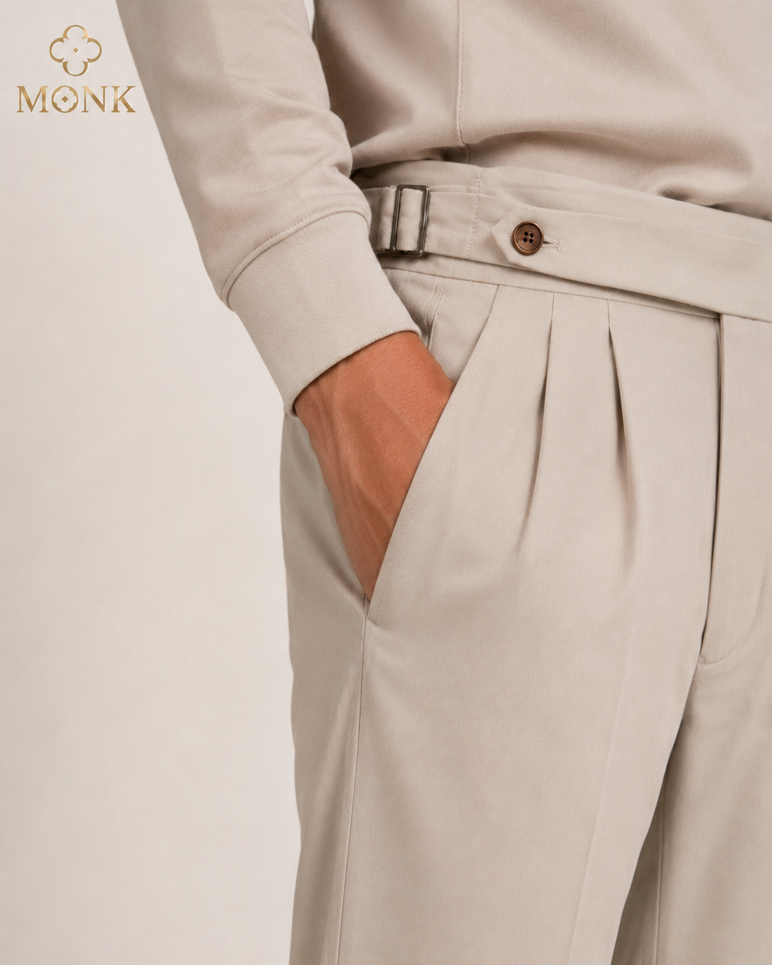CK BEIGE KURKA PANTS