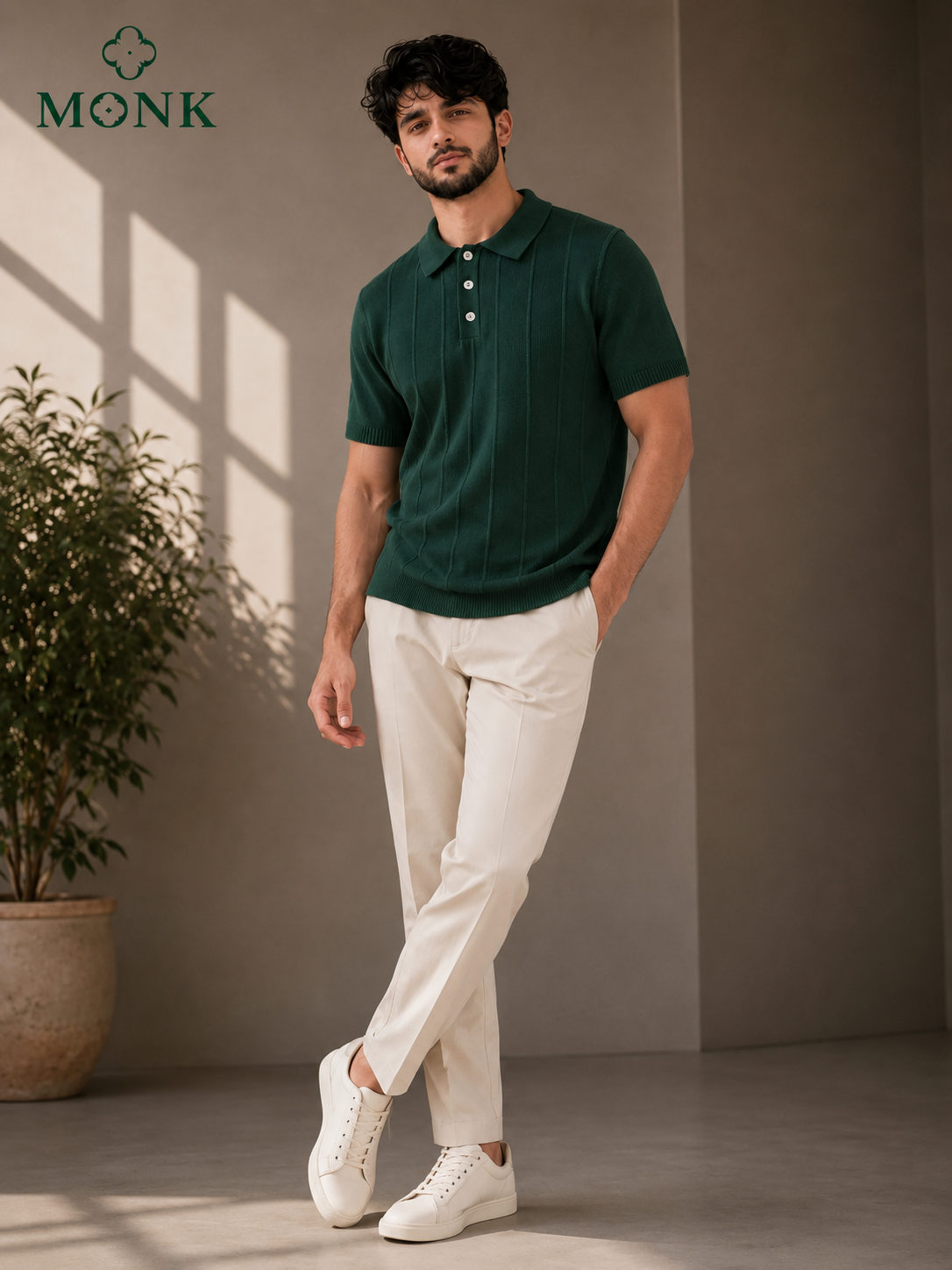 Dark green Half Sleeve T - Shirt