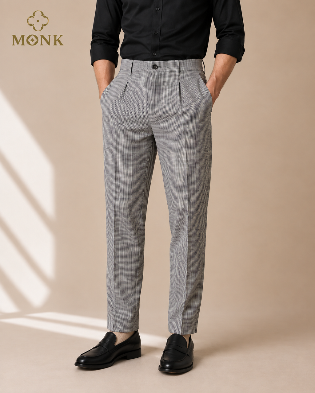 Midnight Houndstooth Pant