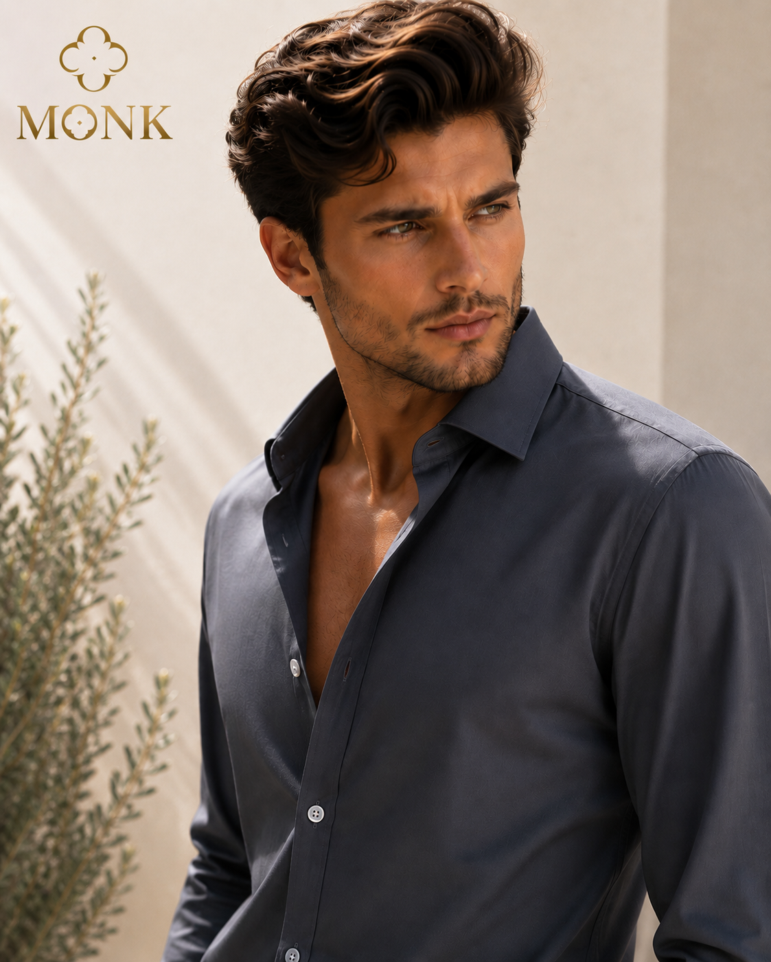 Charcoal Classic Half Sleeve shirt