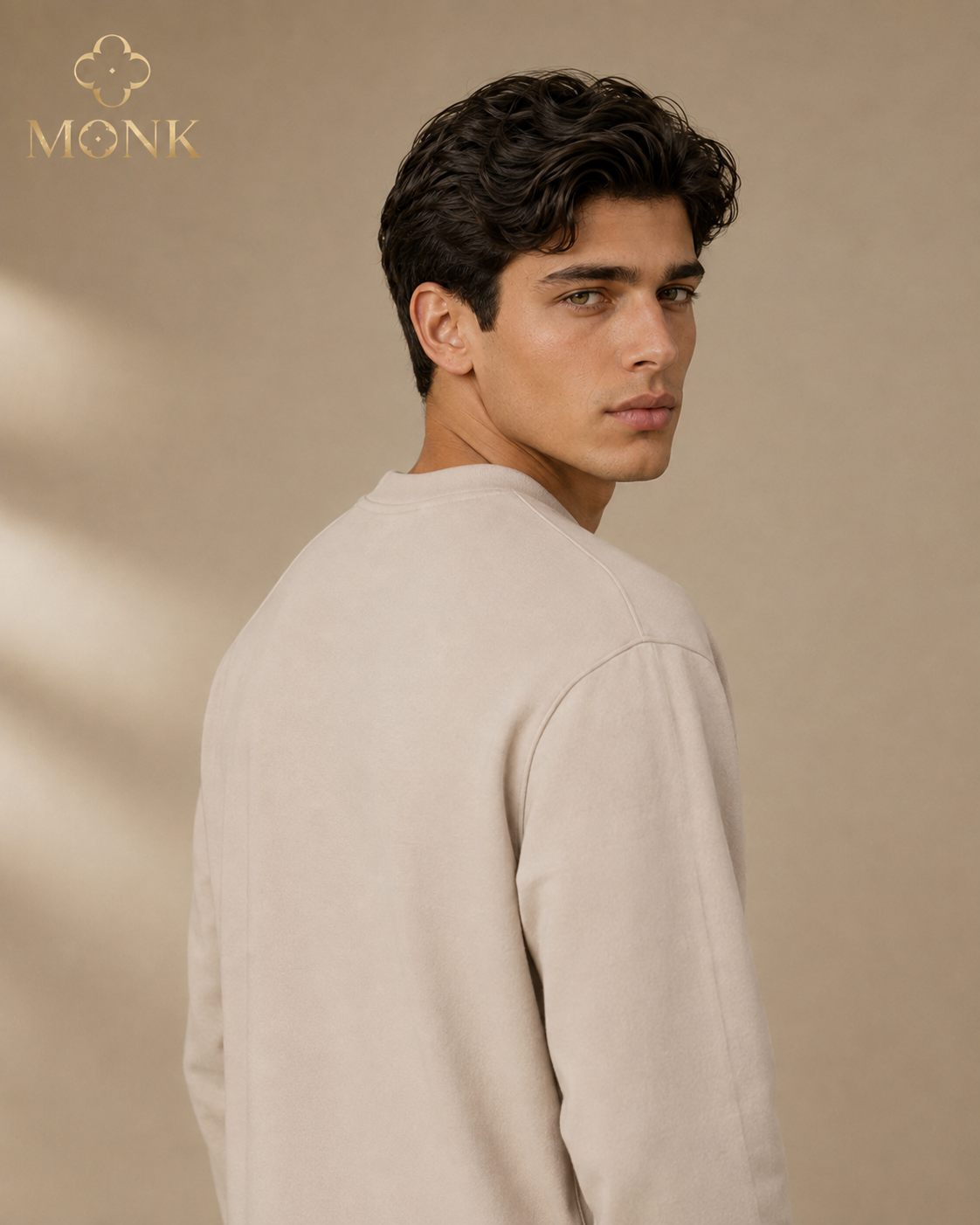 Oat Beige Full Sleeve T-Shirt