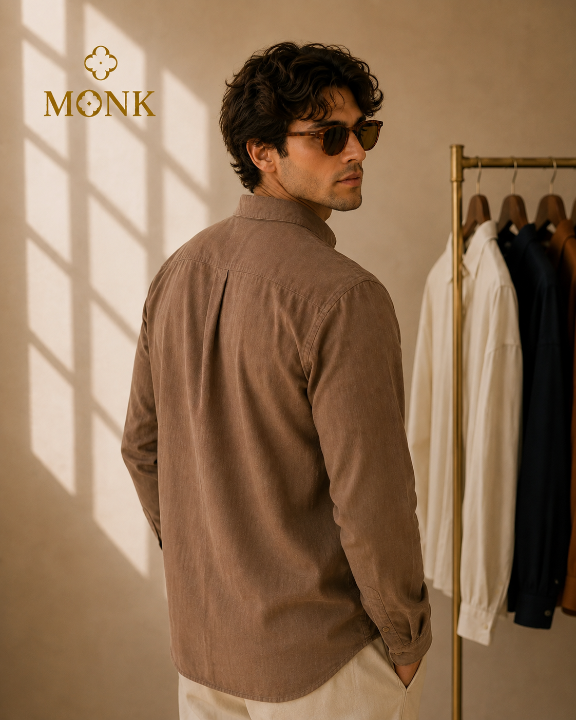 Warm Brown full sleeve shirt