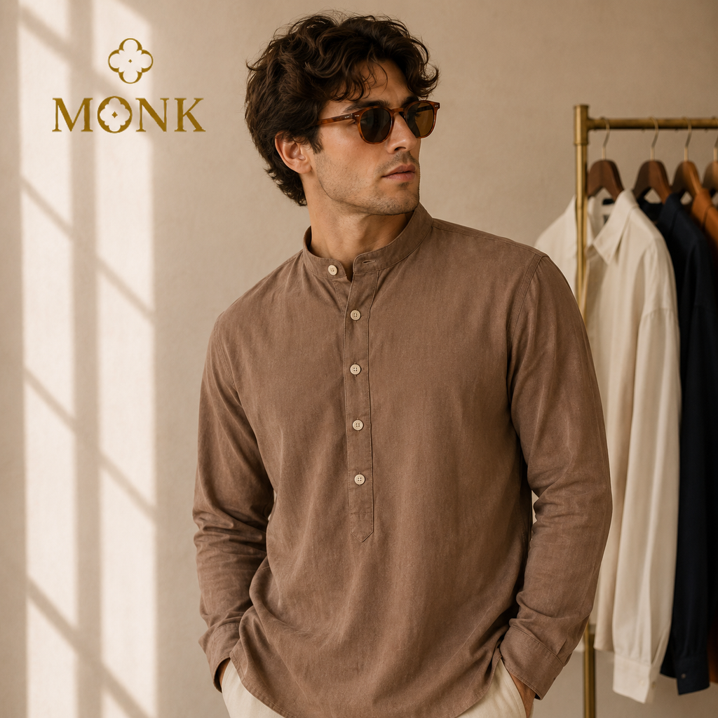 Warm Brown full sleeve shirt