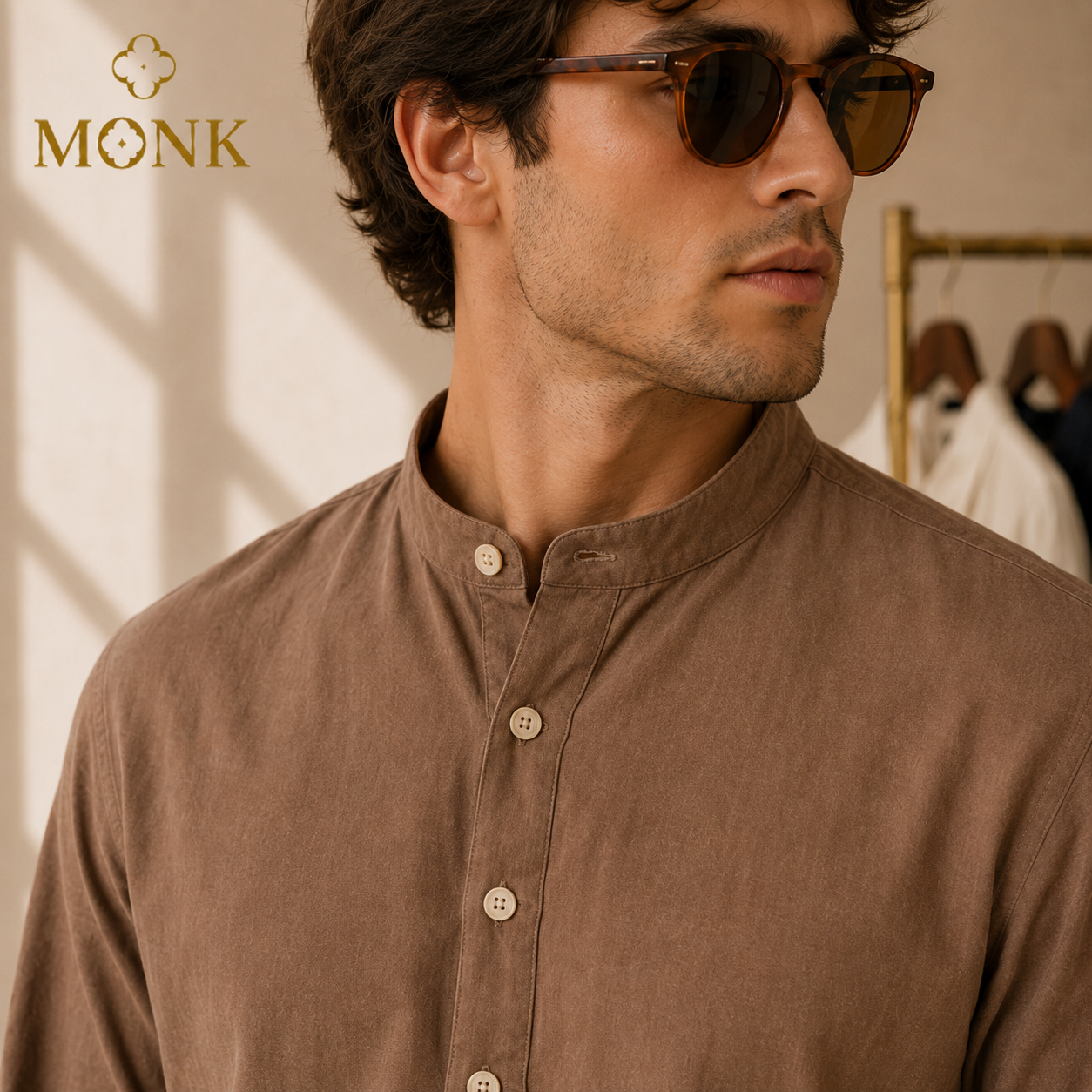 Warm Brown full sleeve shirt