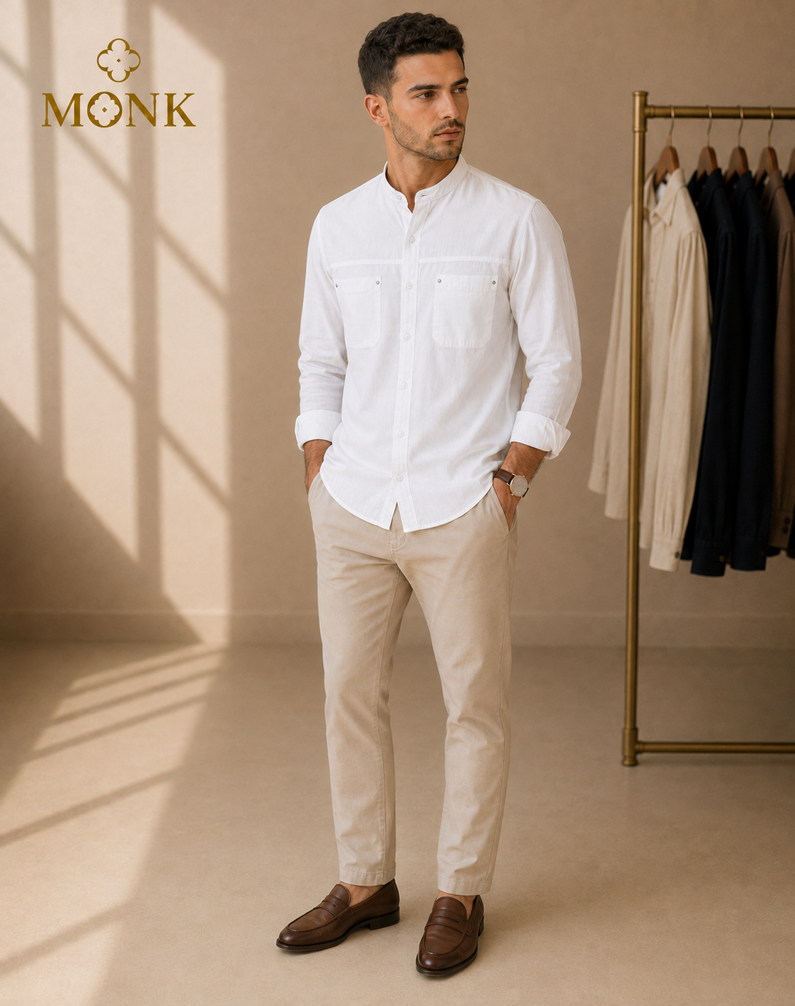 Vintage white full sleeve shirt
