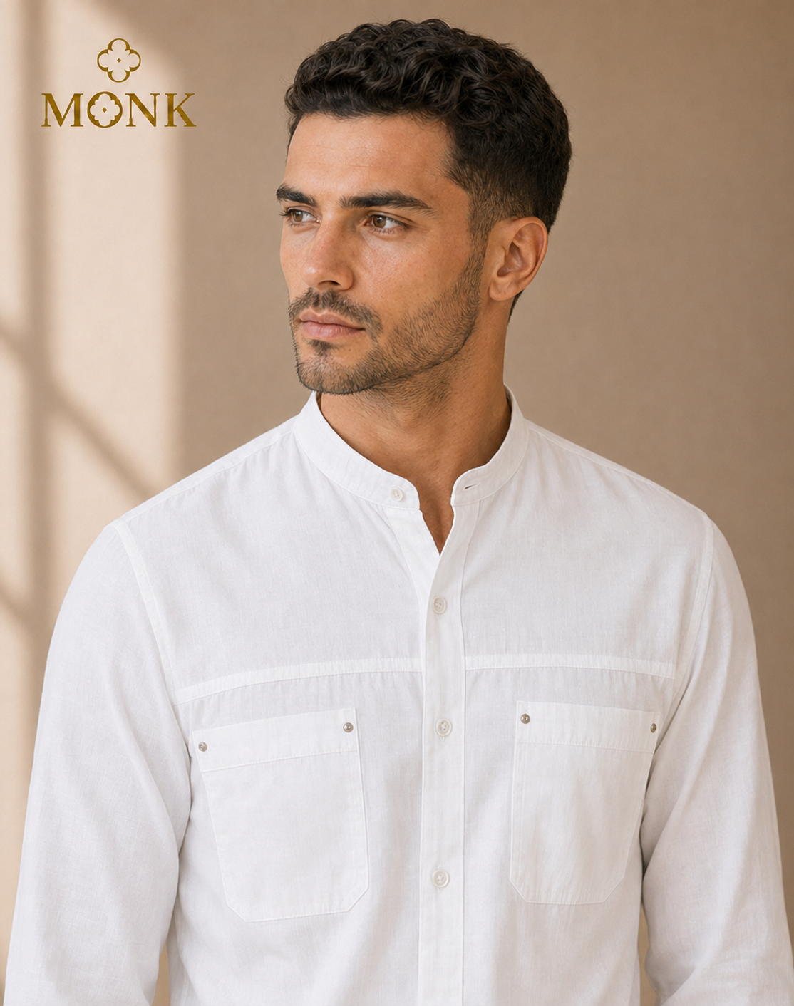 Vintage white full sleeve shirt