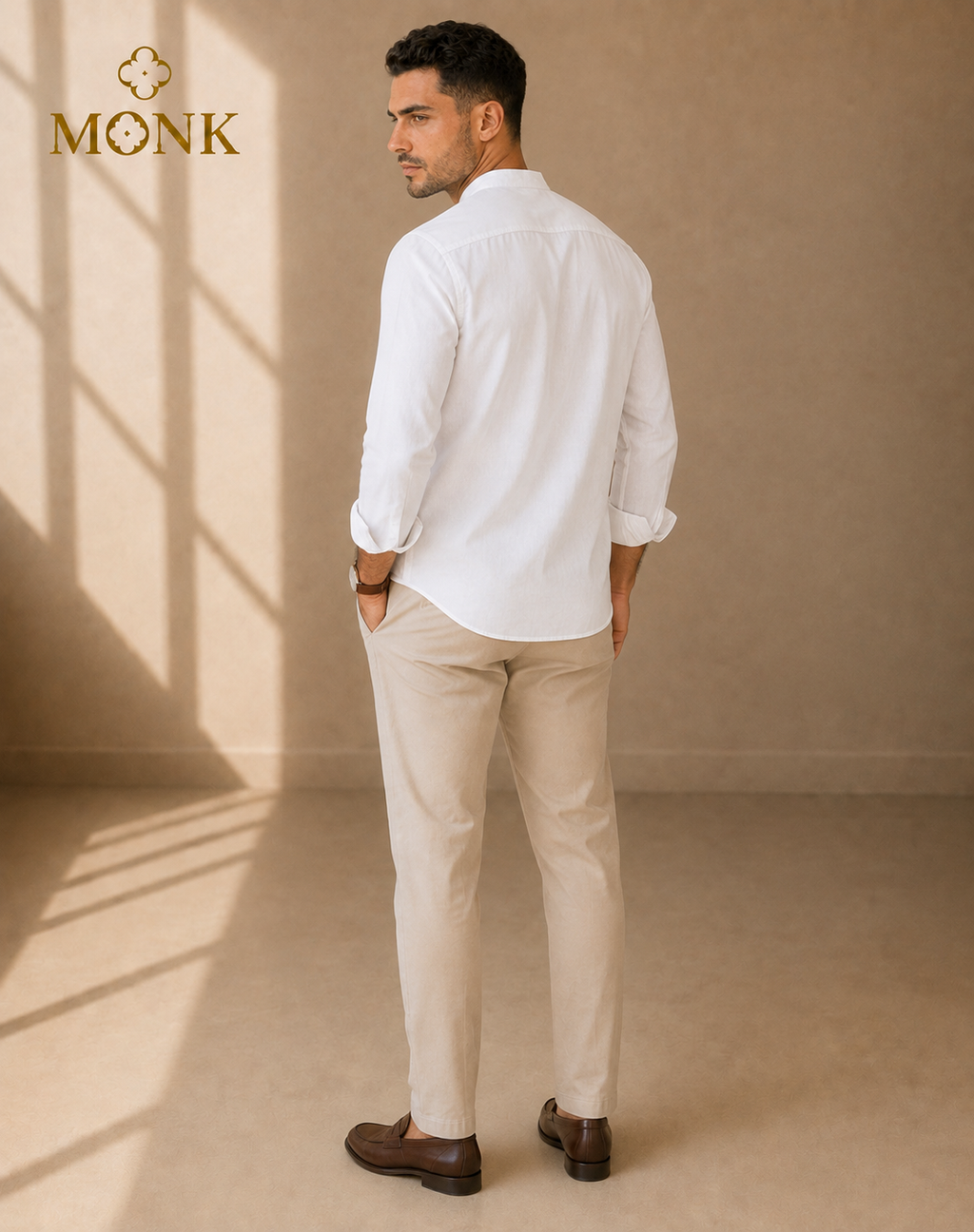 Vintage white full sleeve shirt