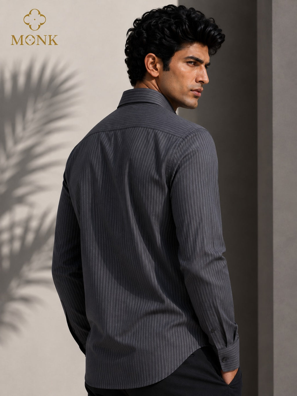 CHARCOAL PINSTRIPS FS