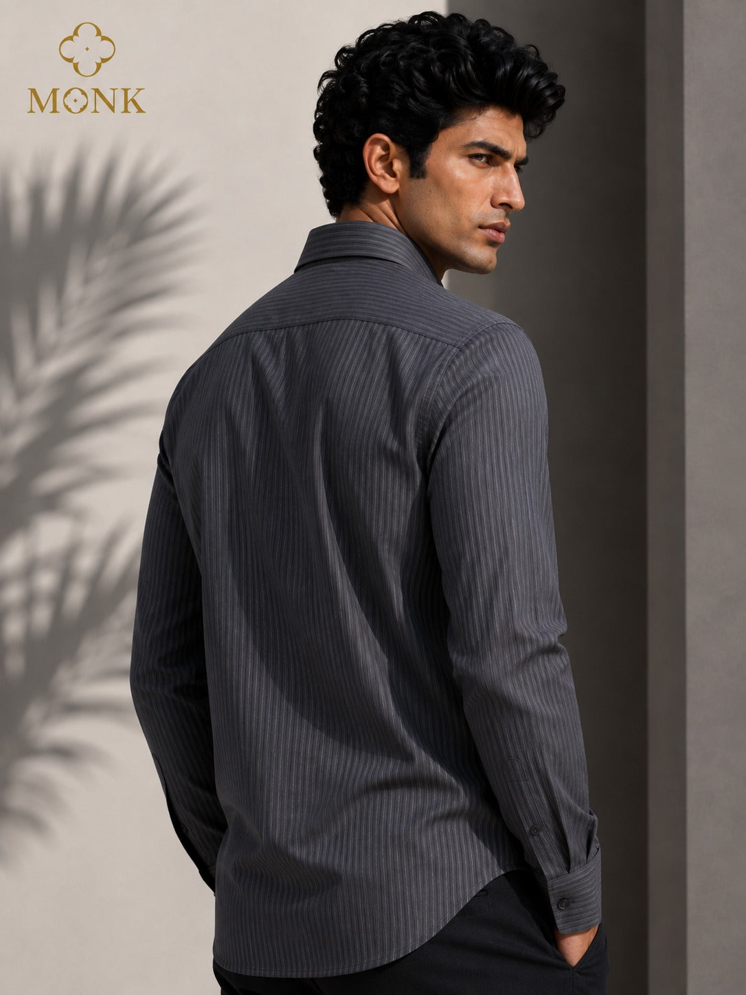 CHARCOAL PINSTRIPS FS