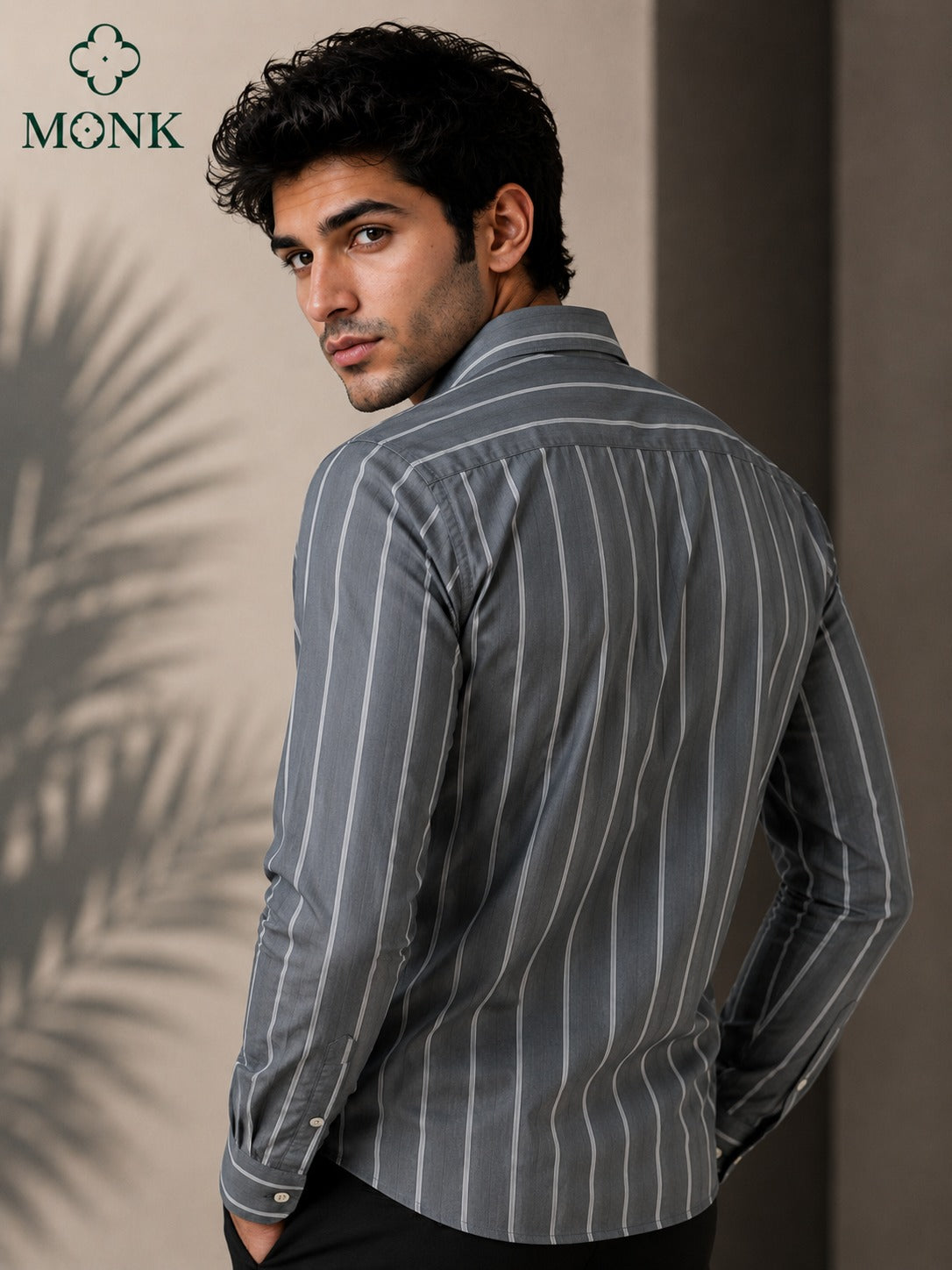 CLASSIC GREY PINSTRIPS FS