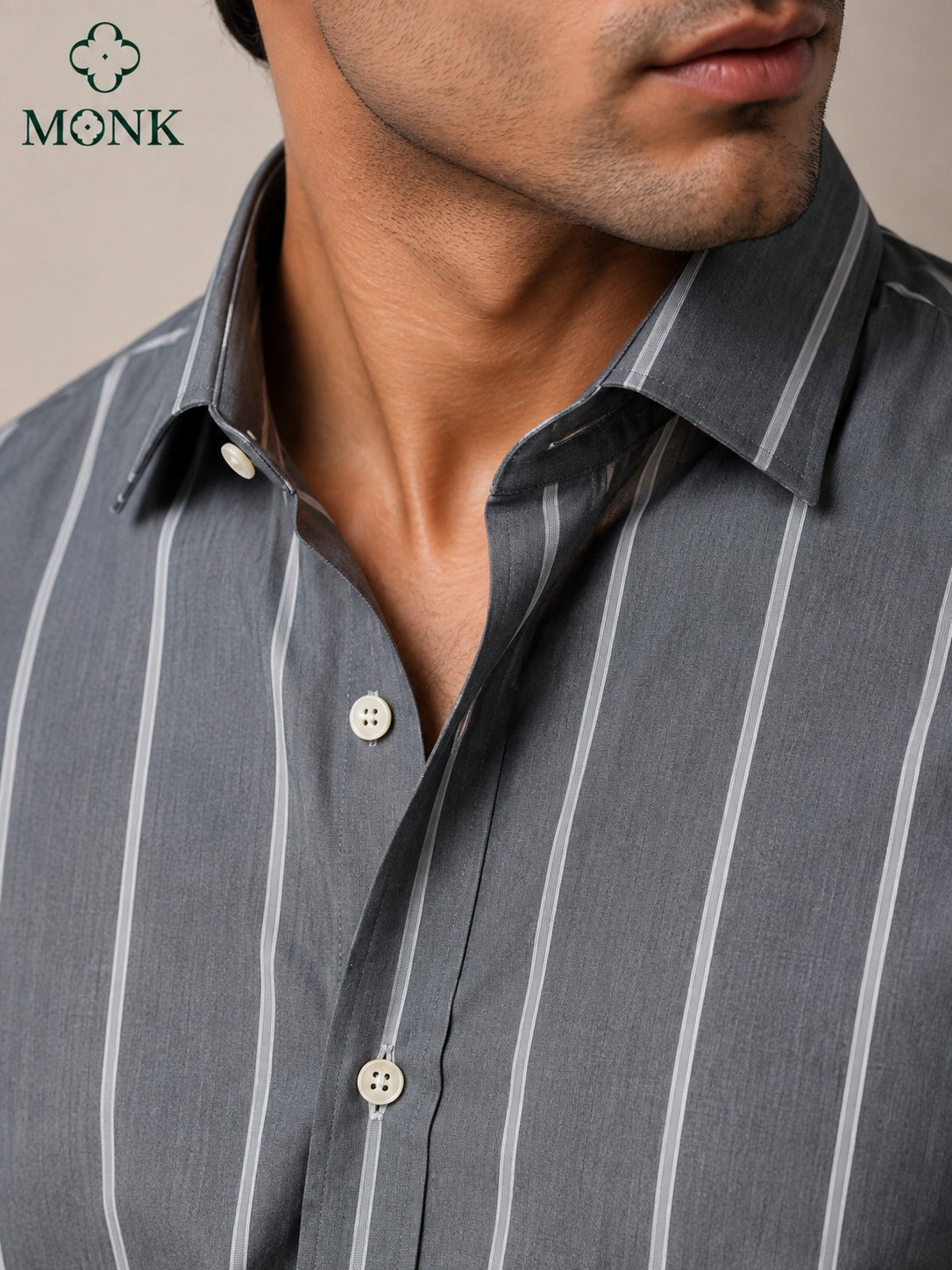 CLASSIC GREY PINSTRIPS FS
