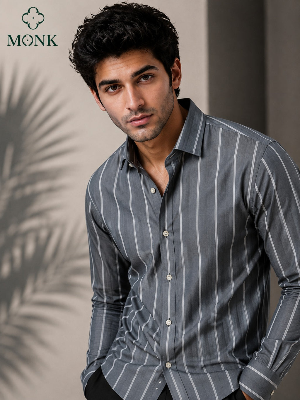 CLASSIC GREY PINSTRIPS FS