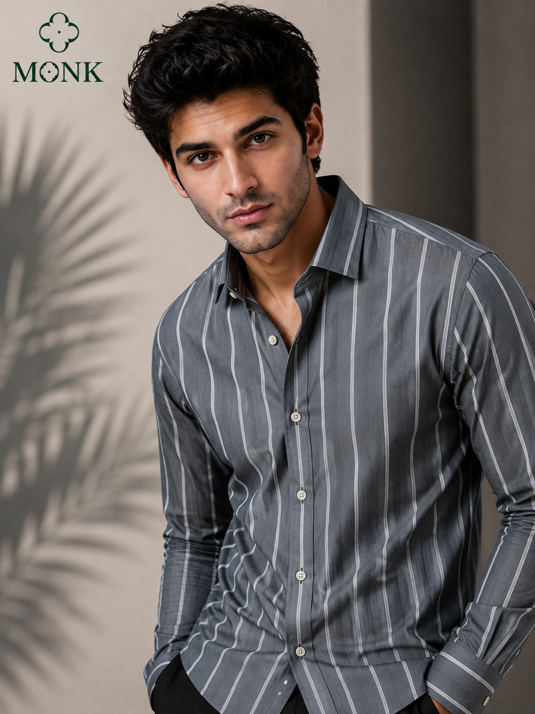 CLASSIC GREY PINSTRIPS FS
