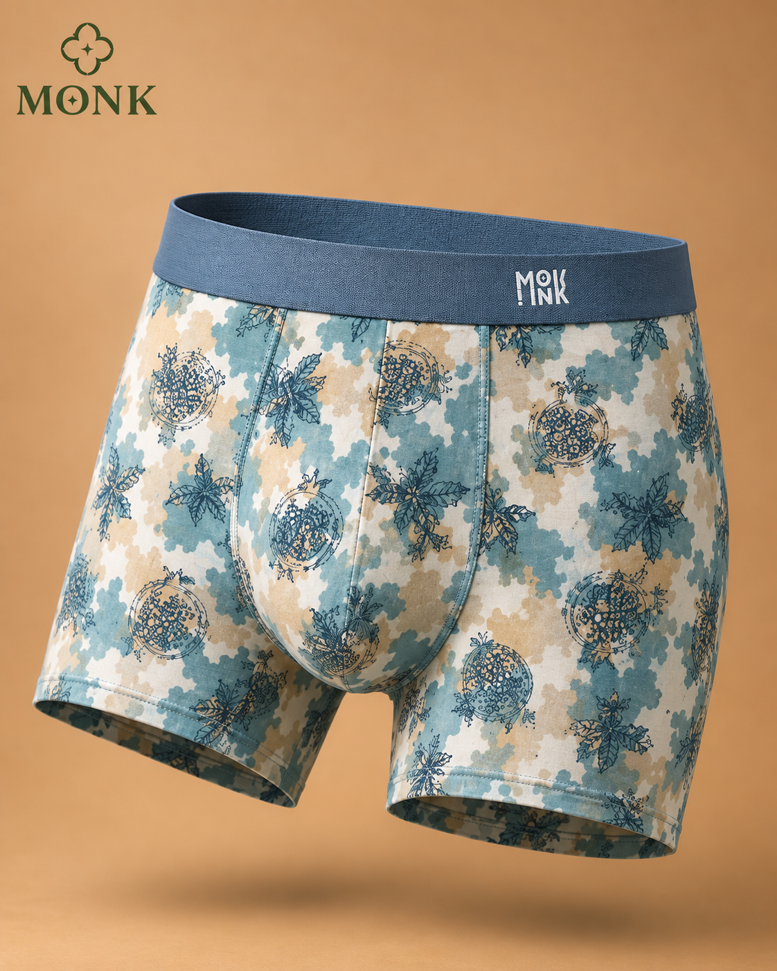 MONK Men’s Printed Boxer Brief