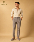 Kaki Brown Formal Pant