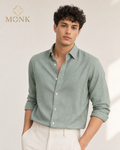 Sage Velvet Luxe full sleeve Shirt