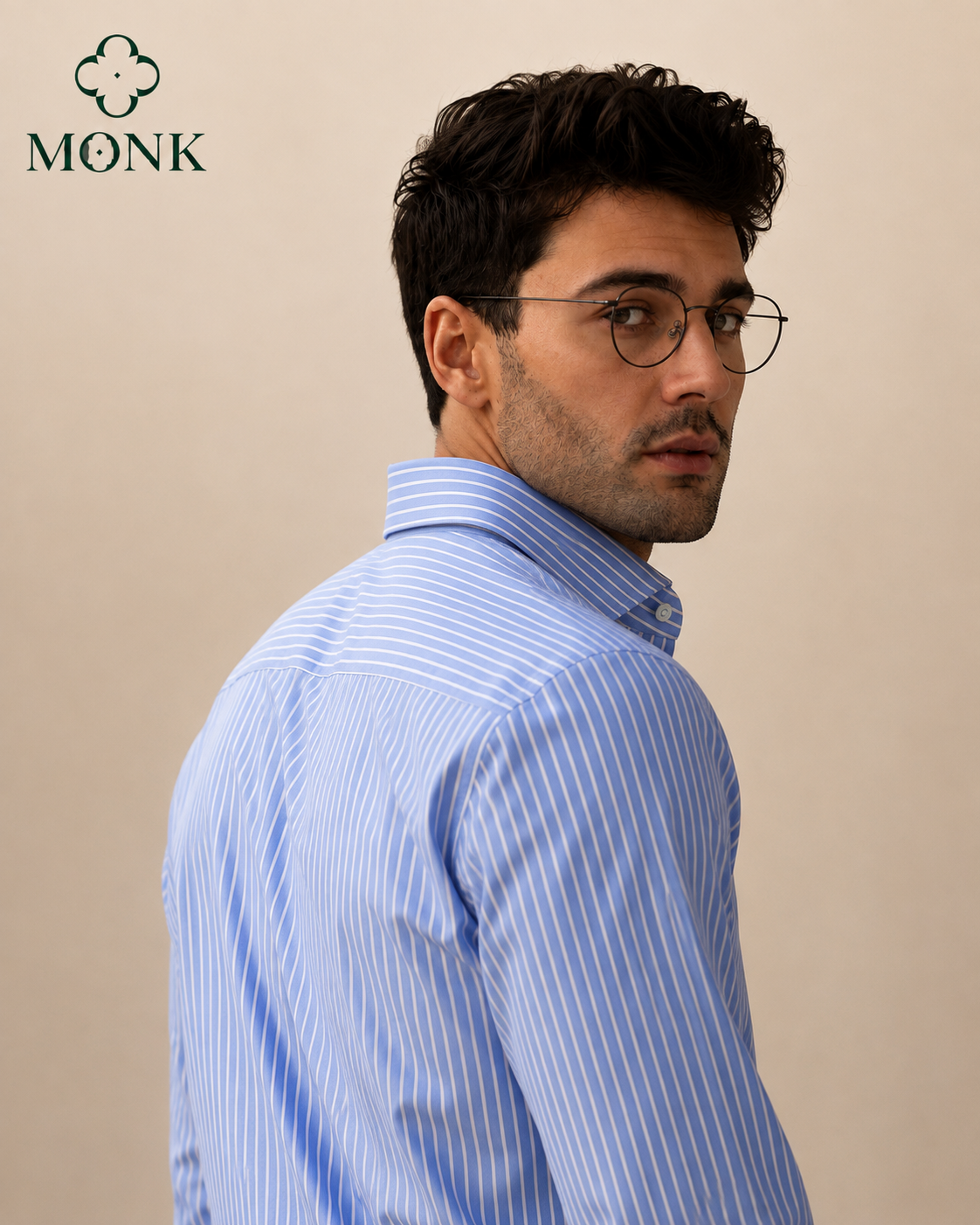 Light Blue Stripe full sleeve Shirt