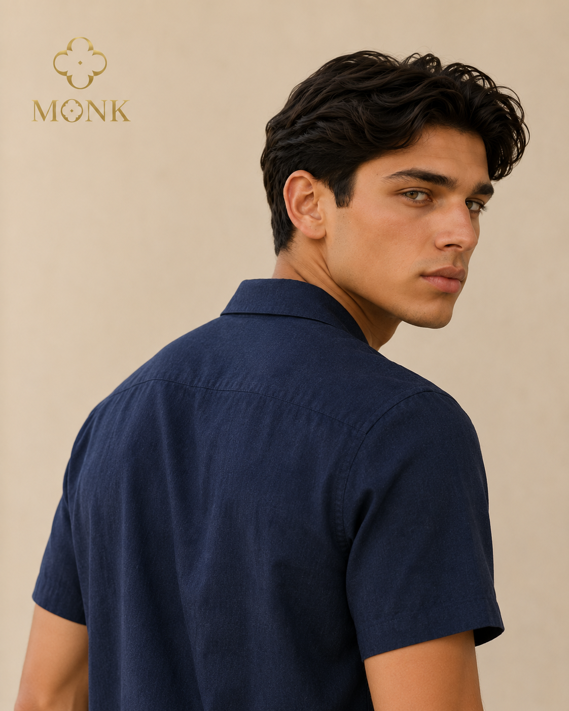 NAVY CAMP CUBAN COLLAR