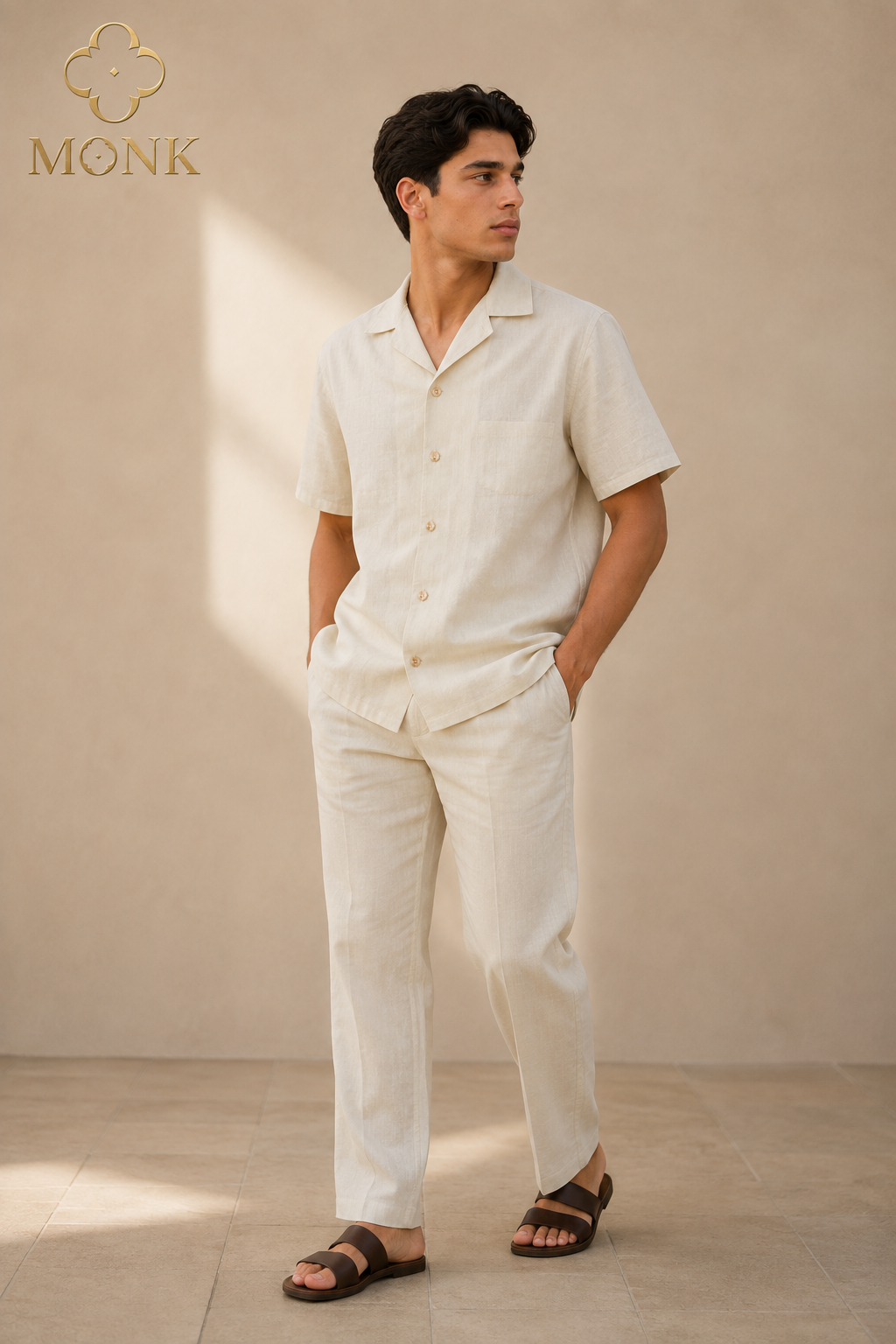 NAVY CAMP CUBAN COLLAR