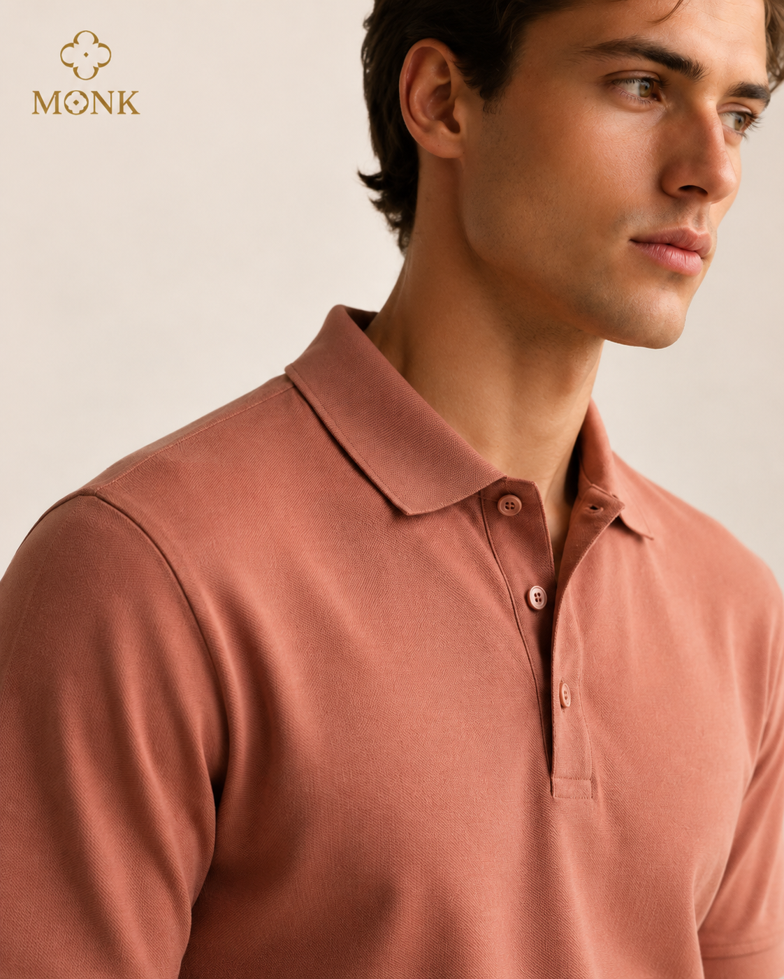 TAN BROWN POLO
